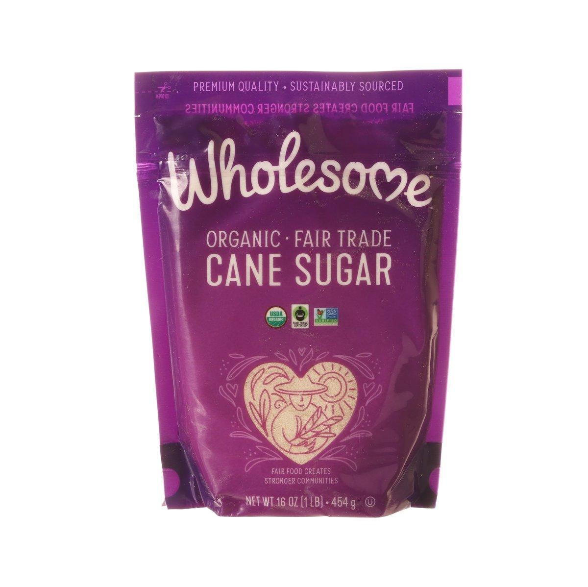 WHOLESOME SWEETENERS Organic Cane Sugar (454g)