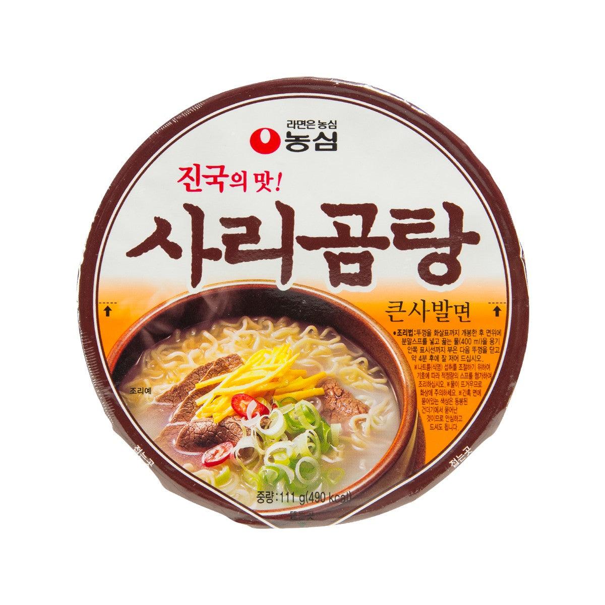 NONG SHIM Beef Bone Soup Flavor Big Bowl Noodle (111g)