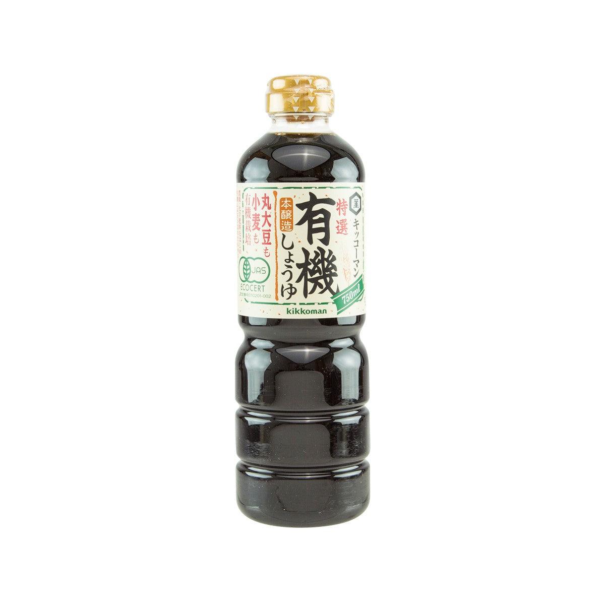 KIKKOMAN Premium Organic Soy Sauce (750mL)