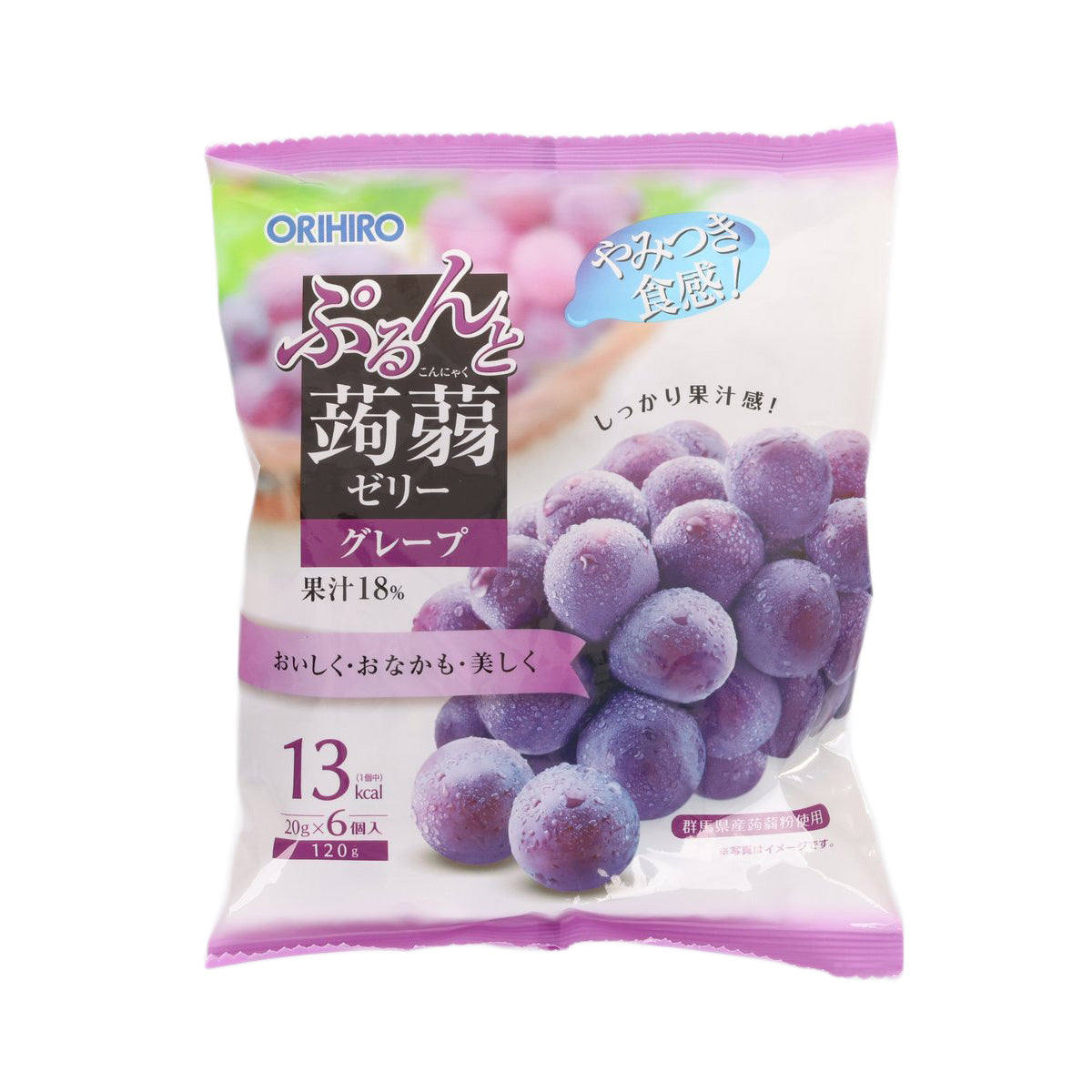ORIHIRO Konnyaku Jelly - Grape (120g)