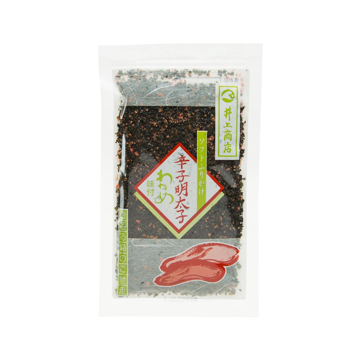 INOUESHOTEN Soft Spicy Cod Roe & Wakame Seaweed Rice Topping (65g)