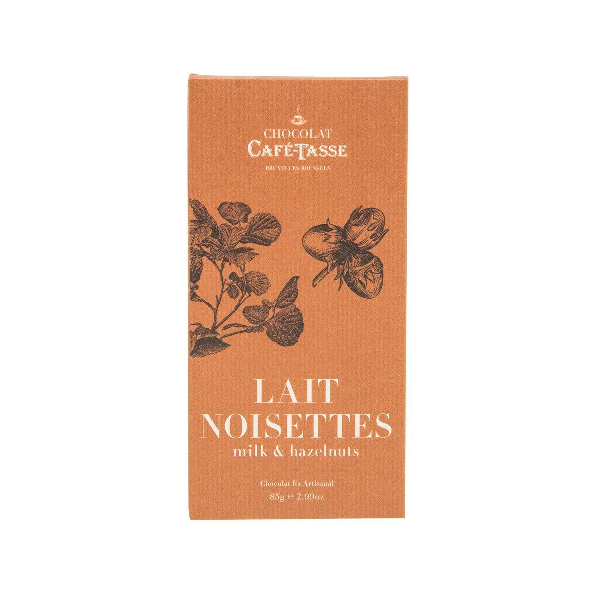 CAFETASSE Milk Chocolate with Hazelnuts (85g)