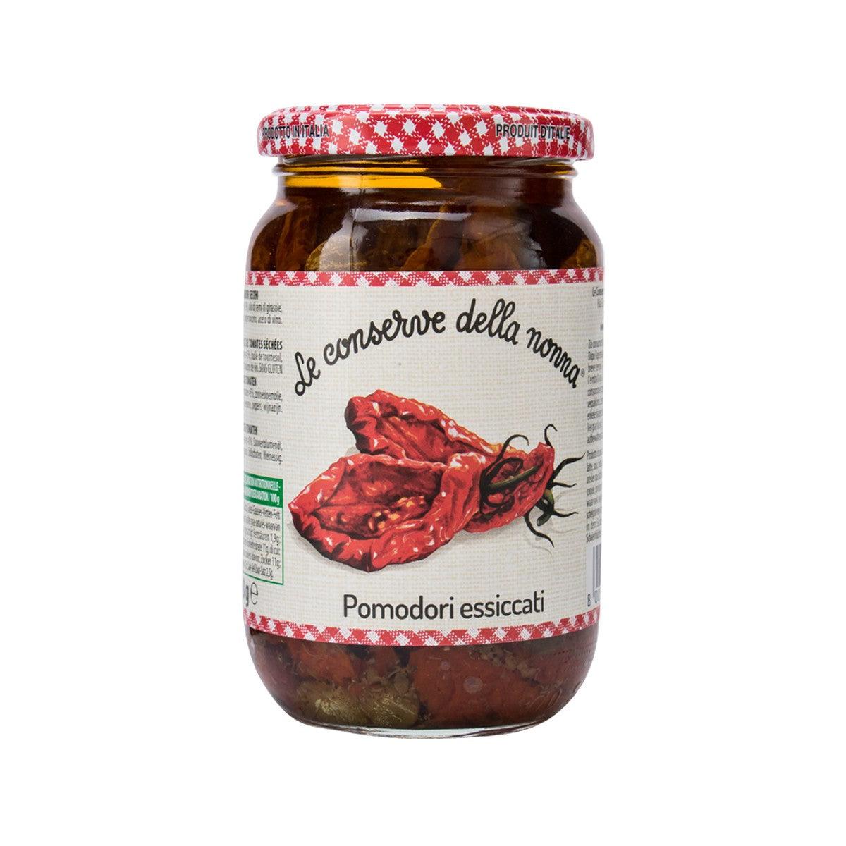 DELLA NONNA Dried Tomatoes in Sunflower Seeds Oil with Capers & Herbs (340g)