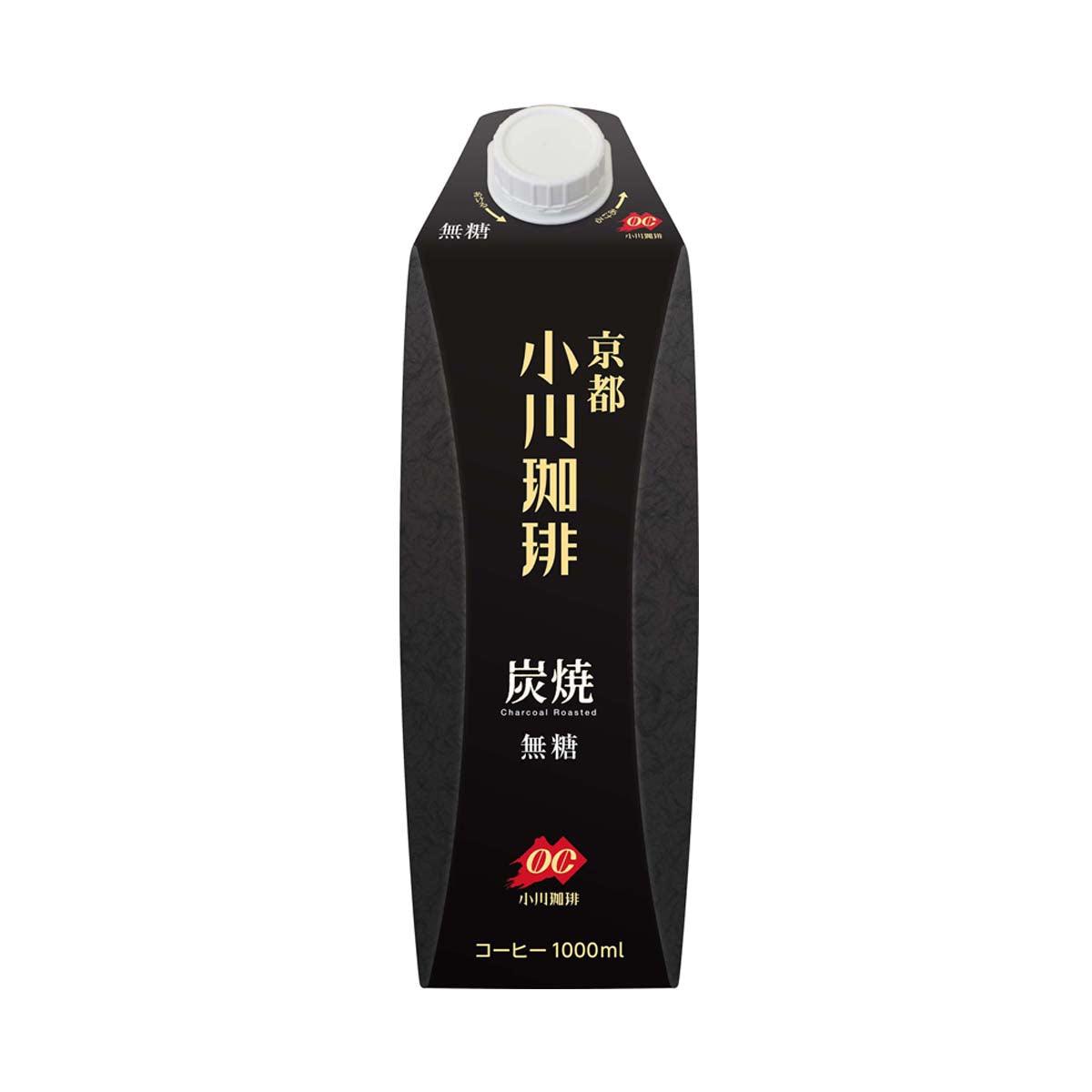 OGAWA COFFEE Charcoal Roasted Coffee - No Sugar (1000mL)