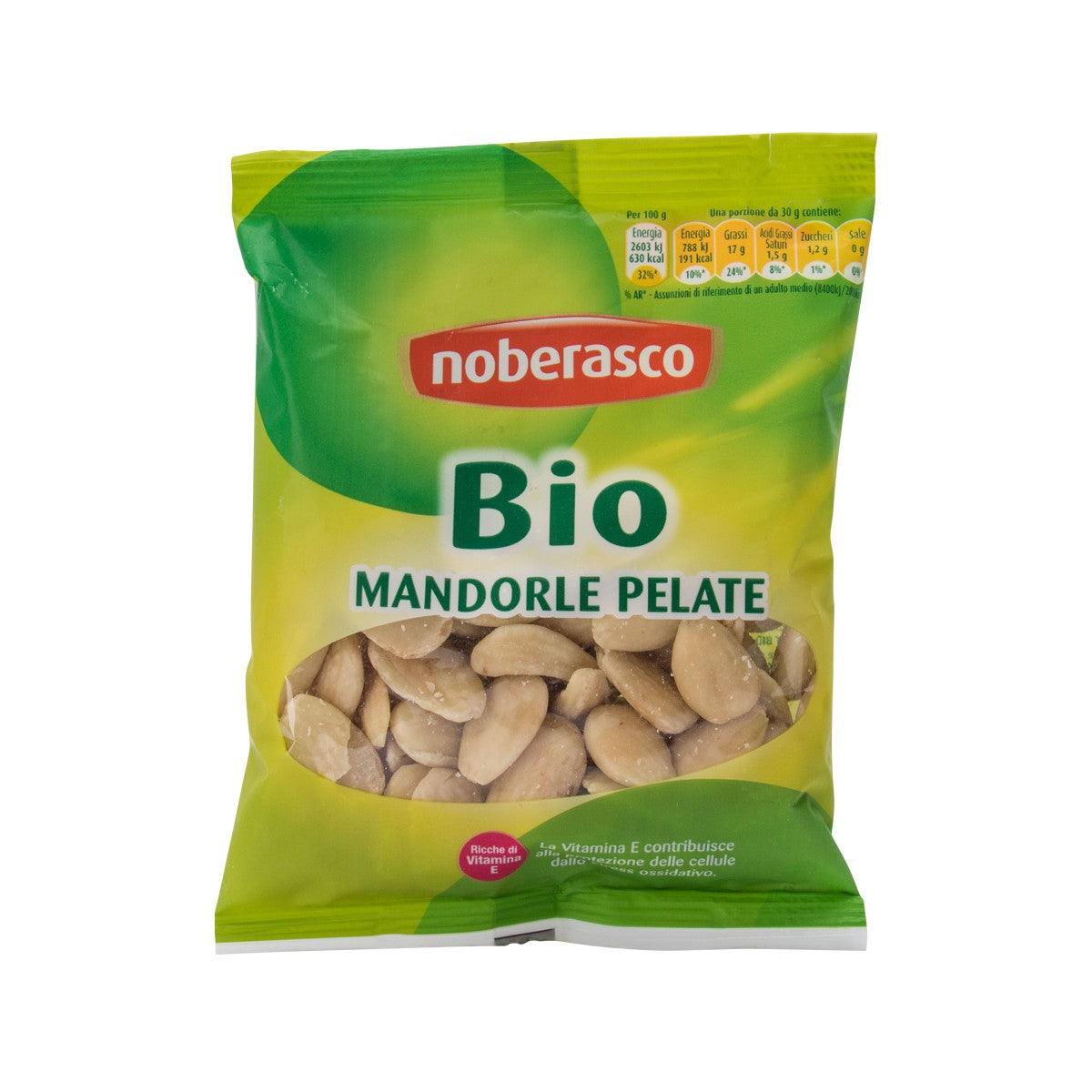 NOBERASCO Organic Raw Peeled Almonds (70g)
