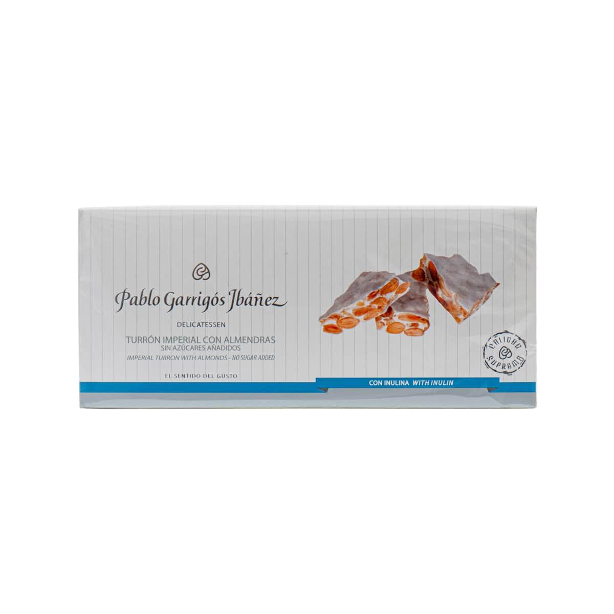 PABLO GARRIGOS IBANEZ Imperial Turron with Almonds - No Sugar Added (200g)