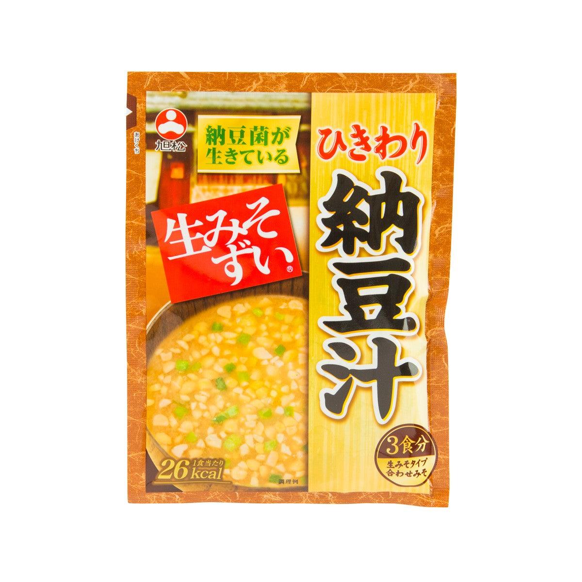 ASAHIMATSU Instant Natto Miso Soup (46.5g)