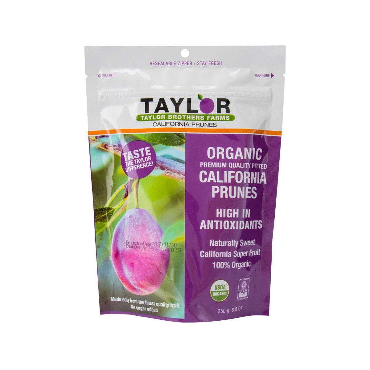 TAYLOR Organic Premium Quality Pitted California Prunes (250g) - city'super E-Shop
