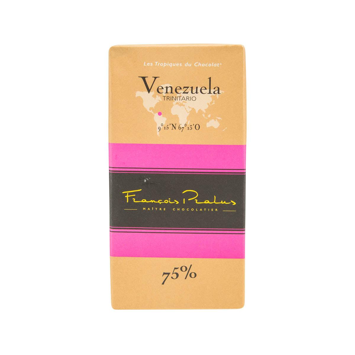 PRALUS Tropical Chocolate - Venezuela Trinitario 75% (100g)
