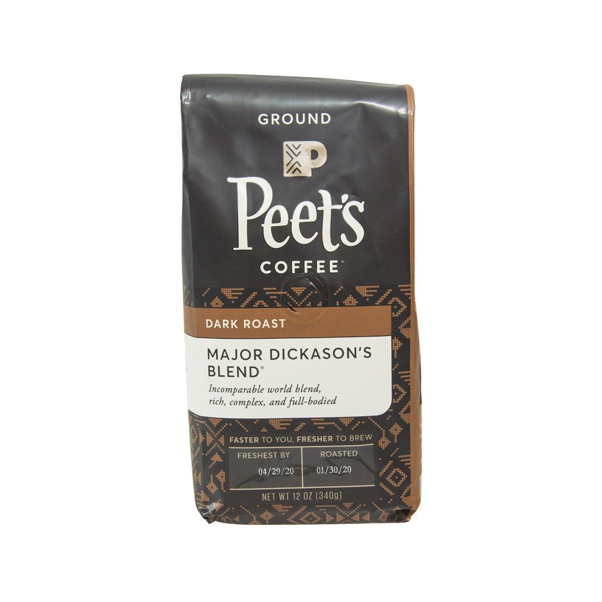 PEET'S Ground Fresh Roasted Coffee - Major Dickason's Blend (297g)