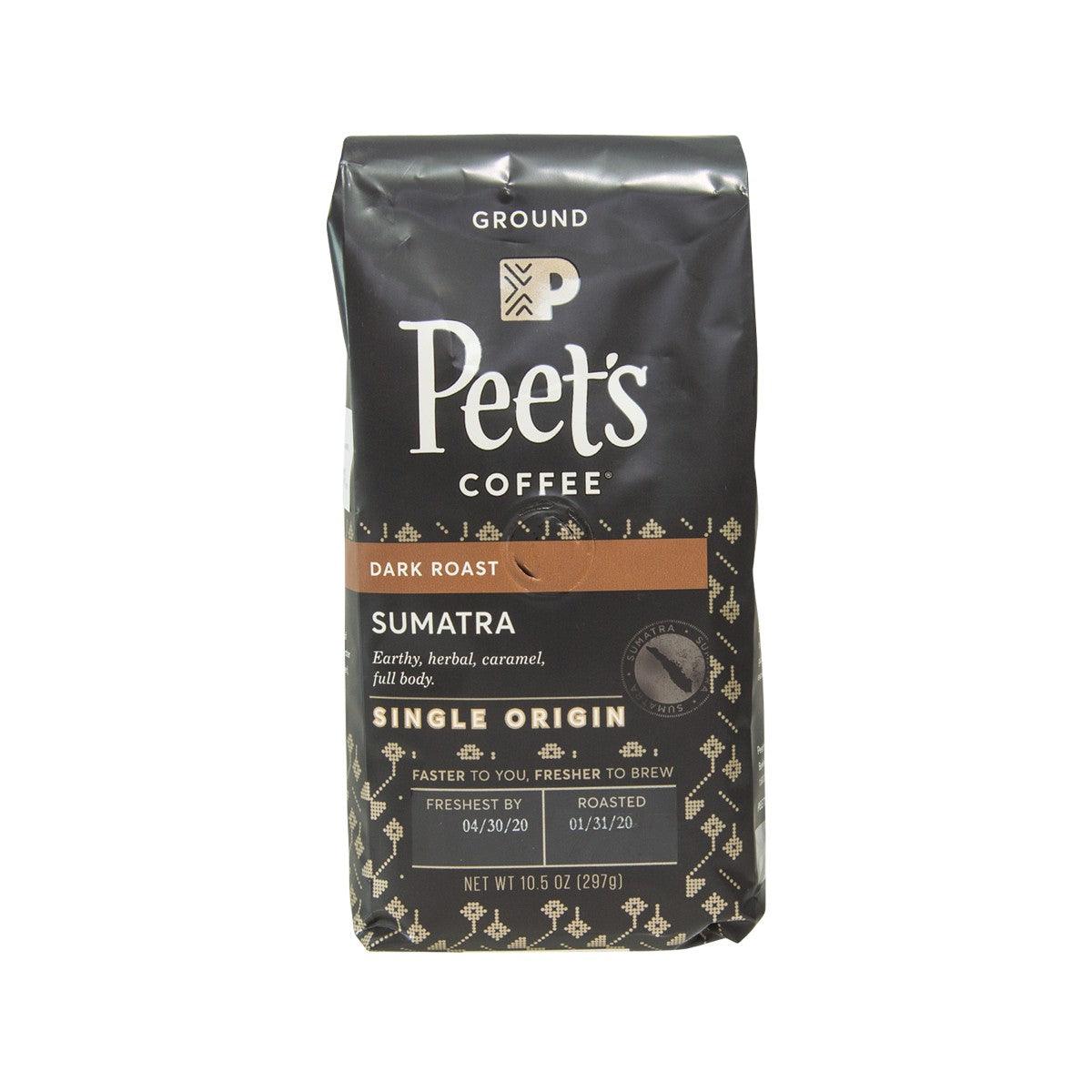 PEET'S Ground Fresh Roasted Coffee - Sumatra (297g)