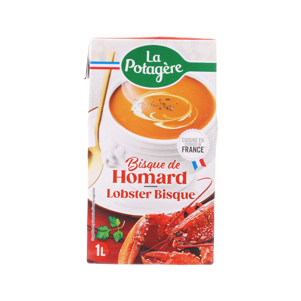 LA POTAGERE Lobster Bisque (Seafood, Tomato and Vegetable Soup) (1L)