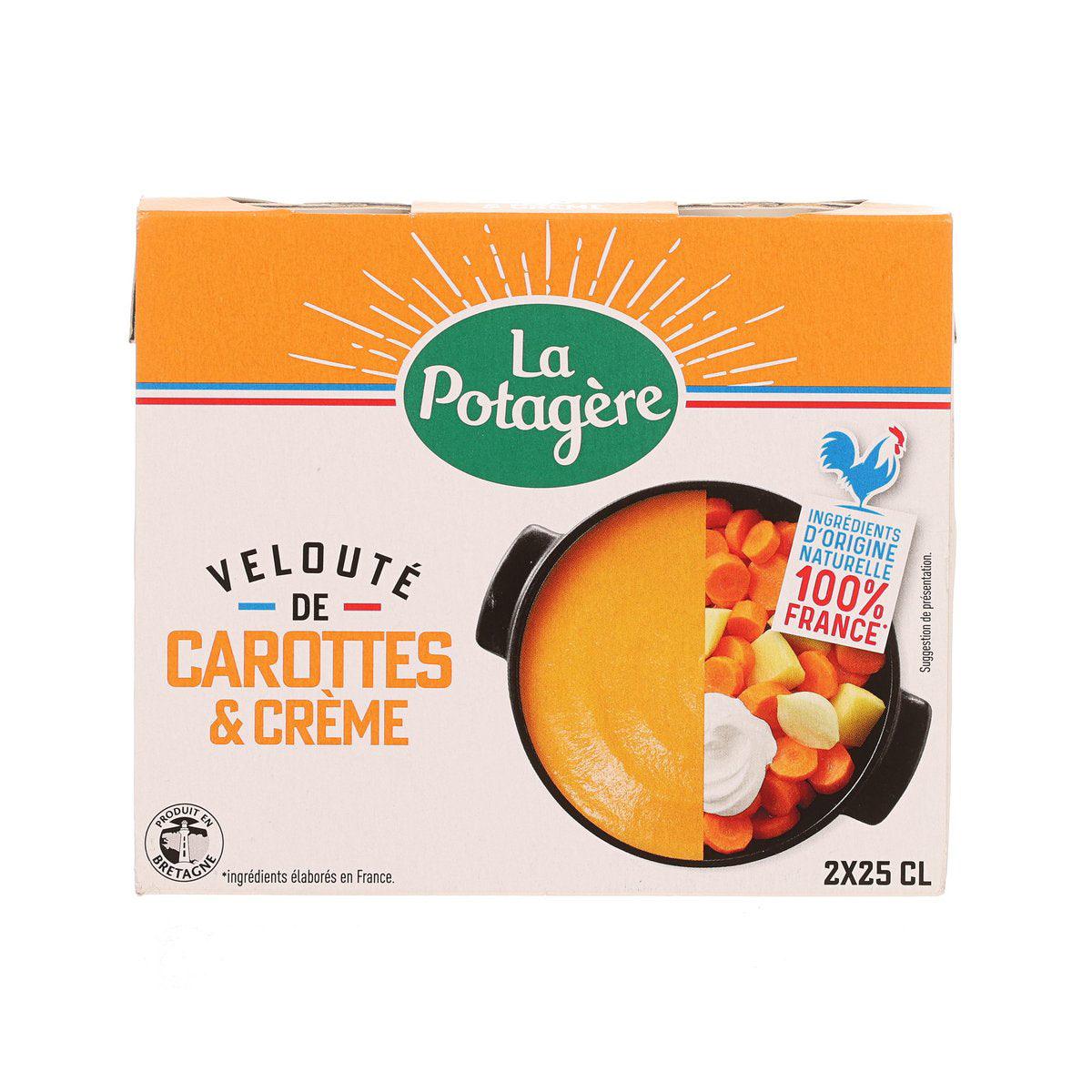 LA POTAGERE Carrot and Vegetables Creamy Soup (500mL)