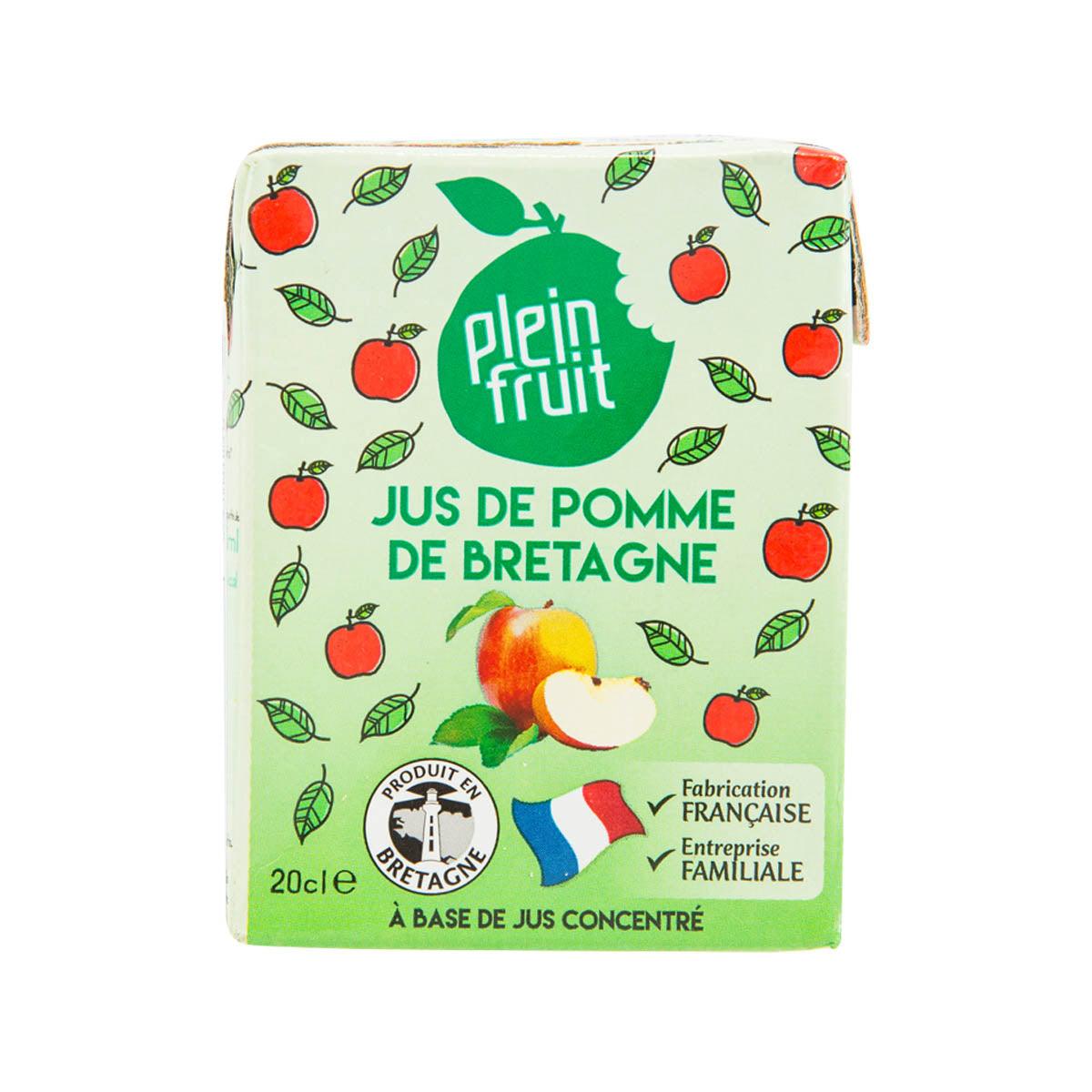 PLEIN FRUIT Apple Juice - from Concentrate (200mL)