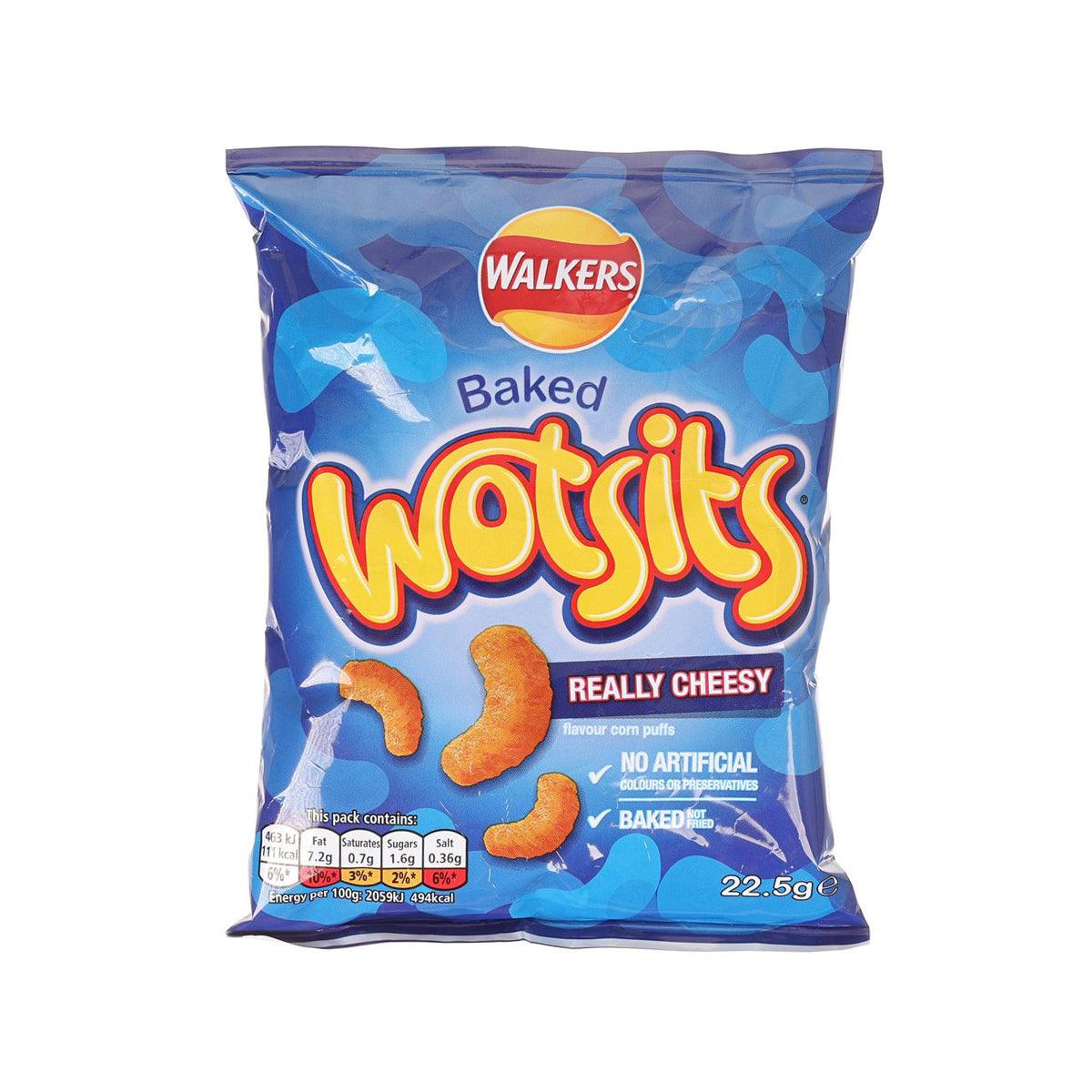 WALKERS Baked Wotsits Really Cheesy Flavour Corn Puffs (22.5g)
