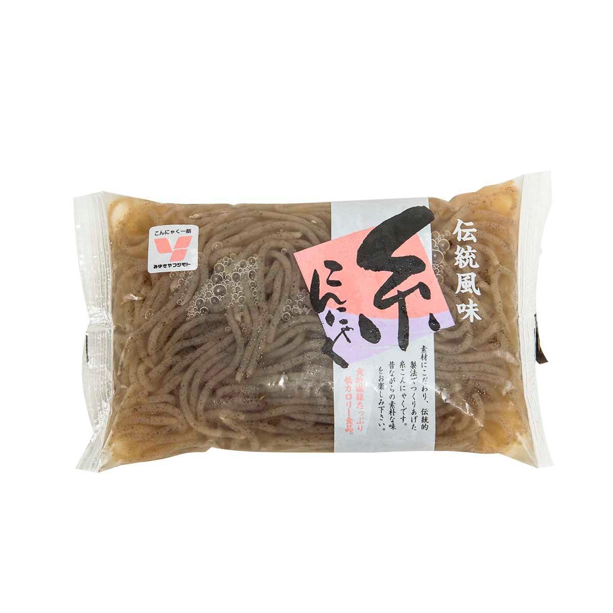 MIYUKIYA FUJIMOTO Black Konjac Noodle (200g)