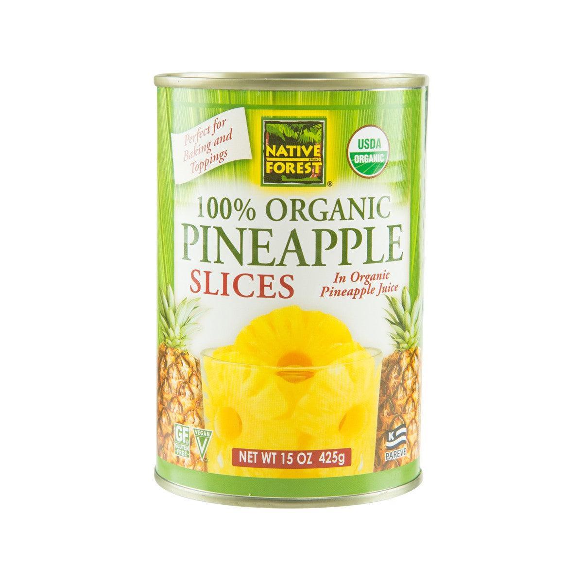 NATIVE FOREST Organic Pineapple Slices (425g)