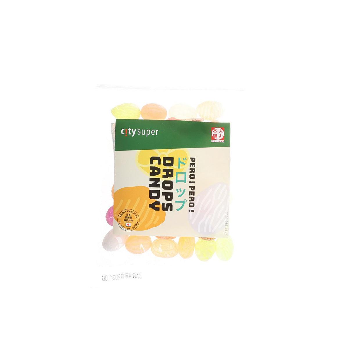 CITYSUPER Fruit Flavored Drops Candy (88g)