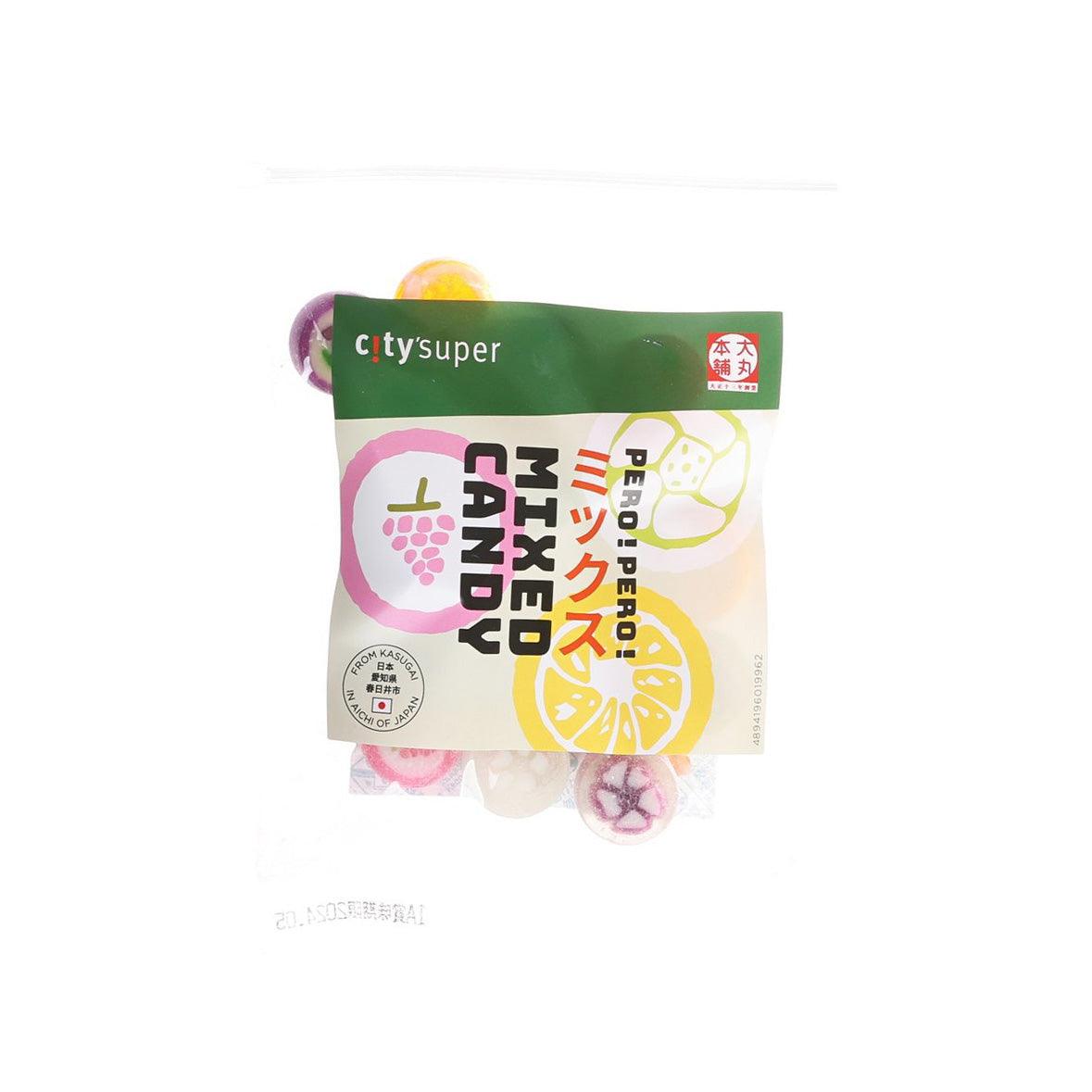 CITYSUPER Mixed Patterns Fruit Flavored Candy (68g)