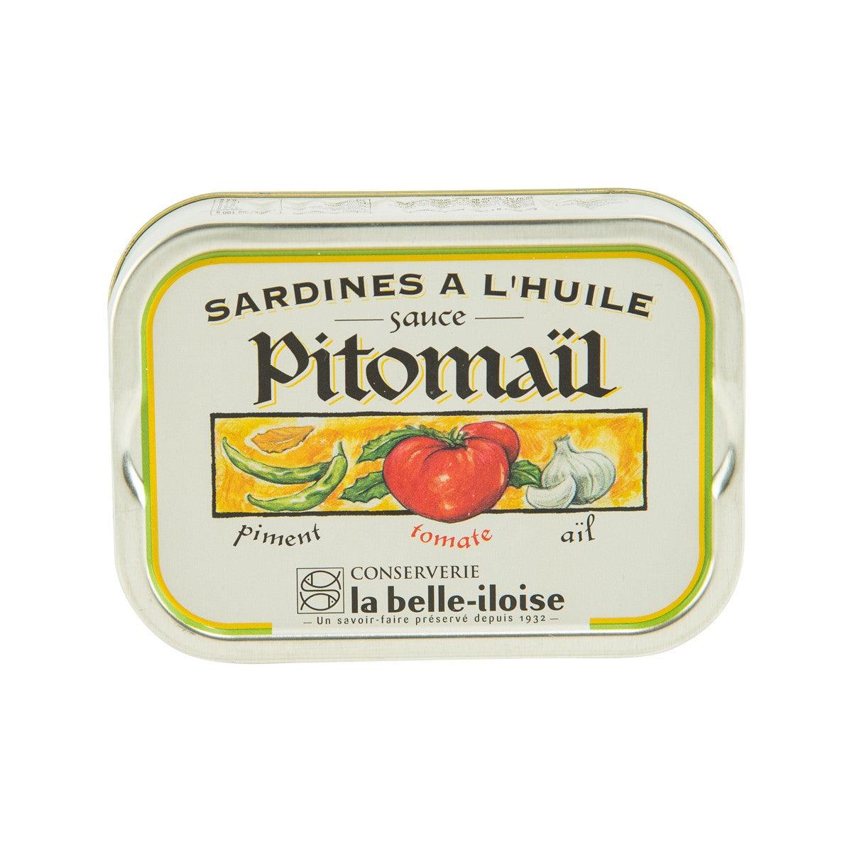 LA BELLE-ILOISE Sardines in Oil with Pitomail Sauce (115g)