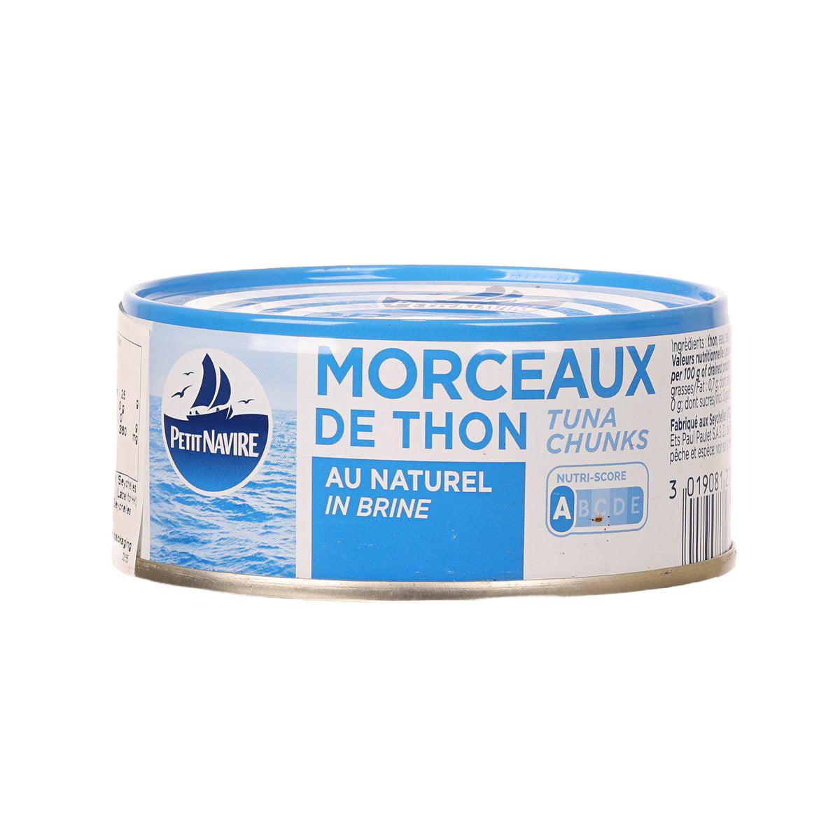 PETIT NAVIRE Tuna Chunks in Brine (160g)