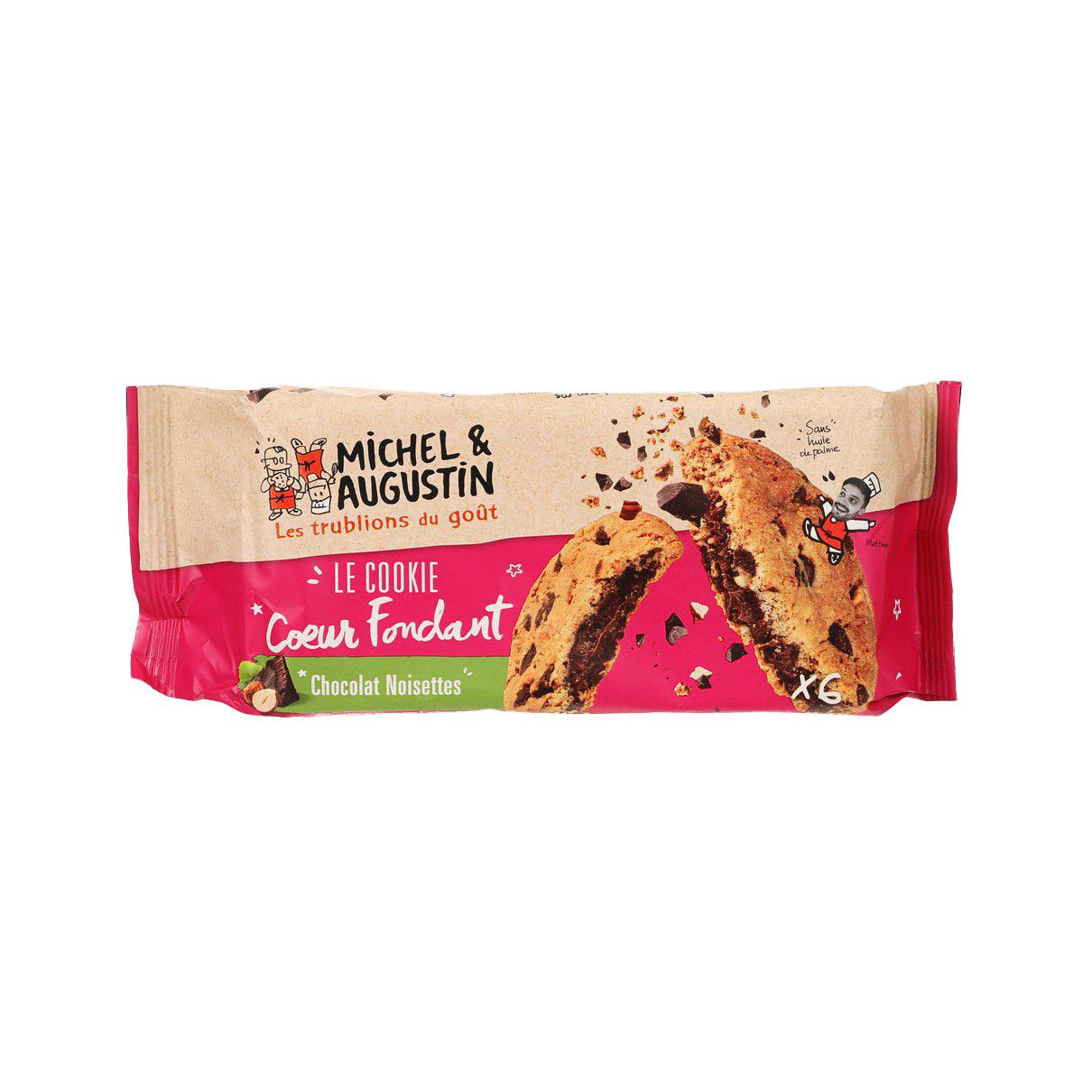 MICHEL & AUGUSTIN Super Cookies - Hazelnuts with Chocolate & Hazelnut Filling (180g)