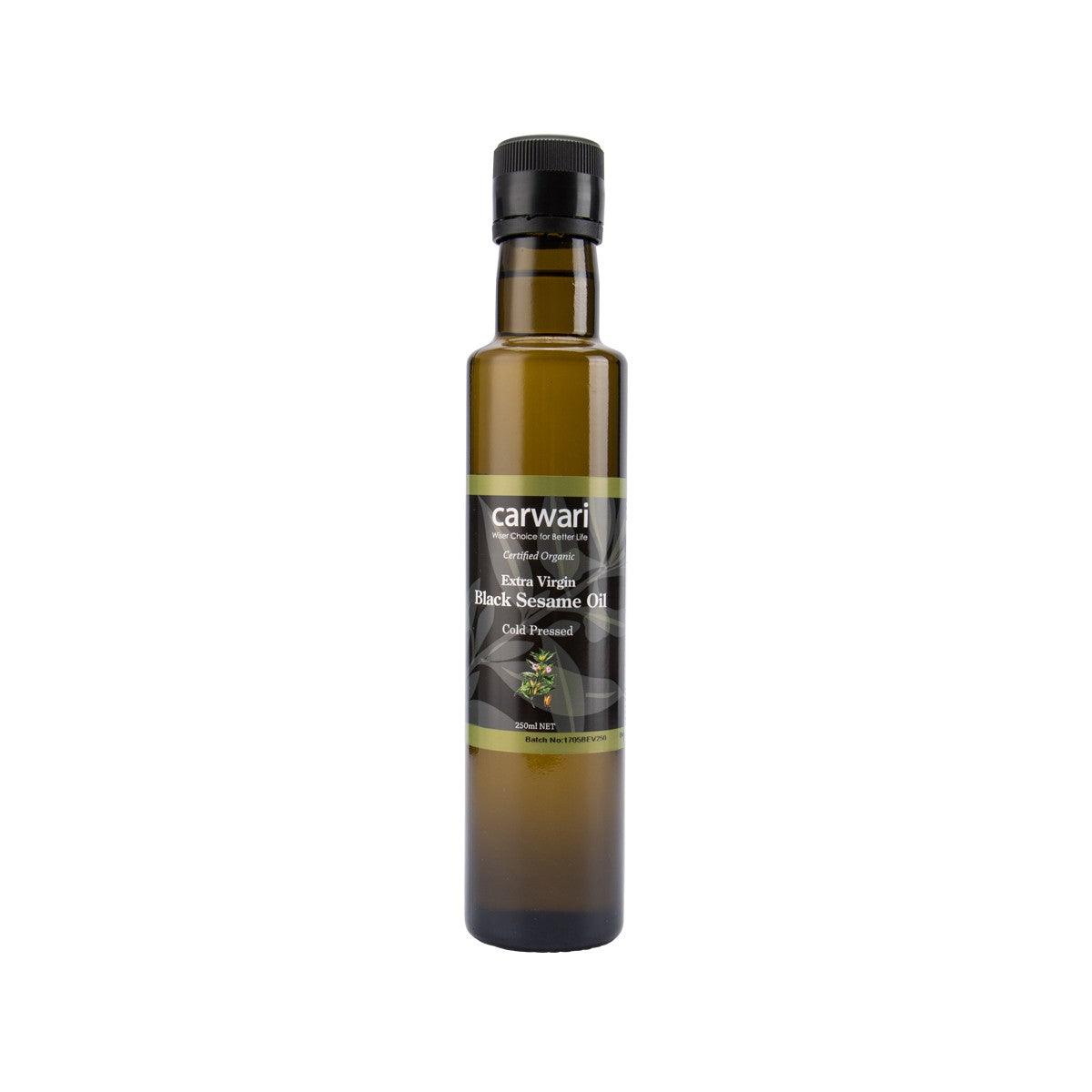 CARWARI Organic Extra Virgin Black Sesame Oil (250mL)