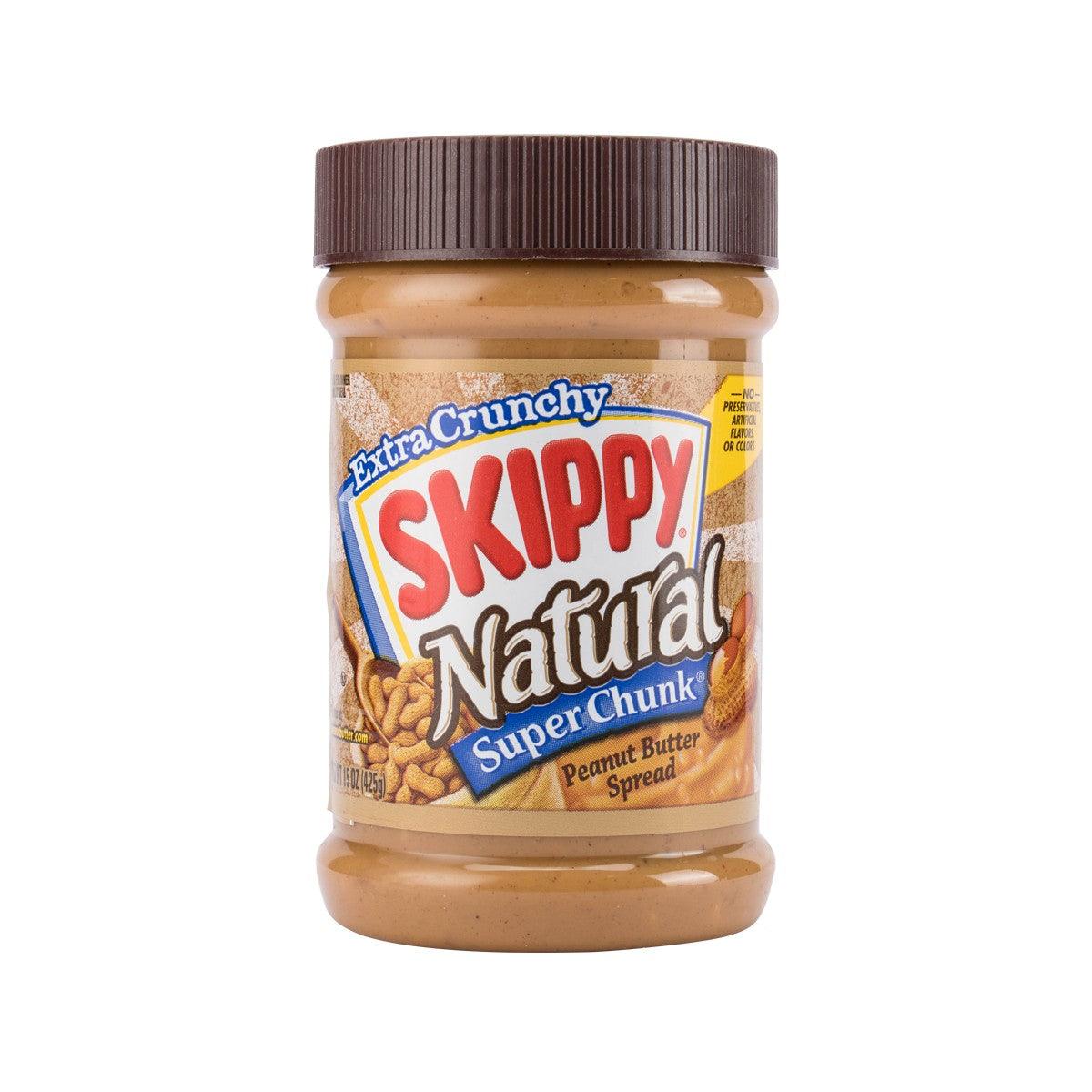 SKIPPY Natural Peanut Butter Spread - Super Chunk (425g)