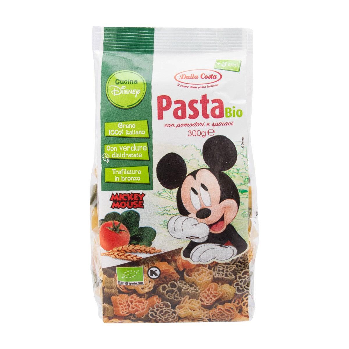 DALLA COSTA Organic Pasta with Tomato and Spinach - Disney Friends (300g)