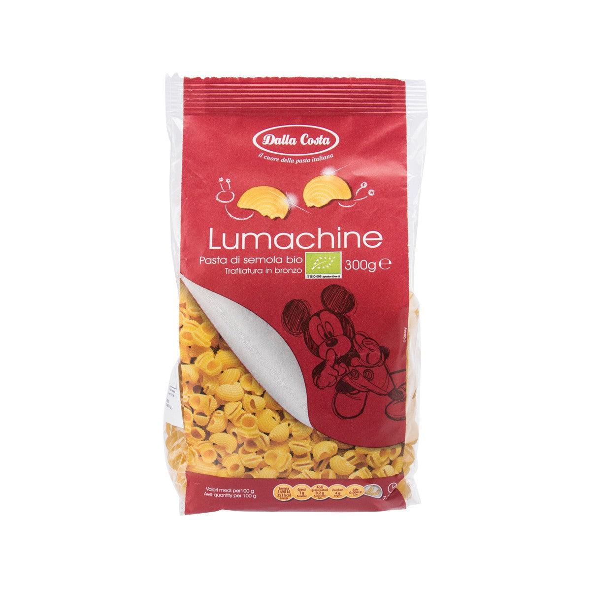 DALLA COSTA Organic Semolina Lumachine Pasta - Mickey (300g)