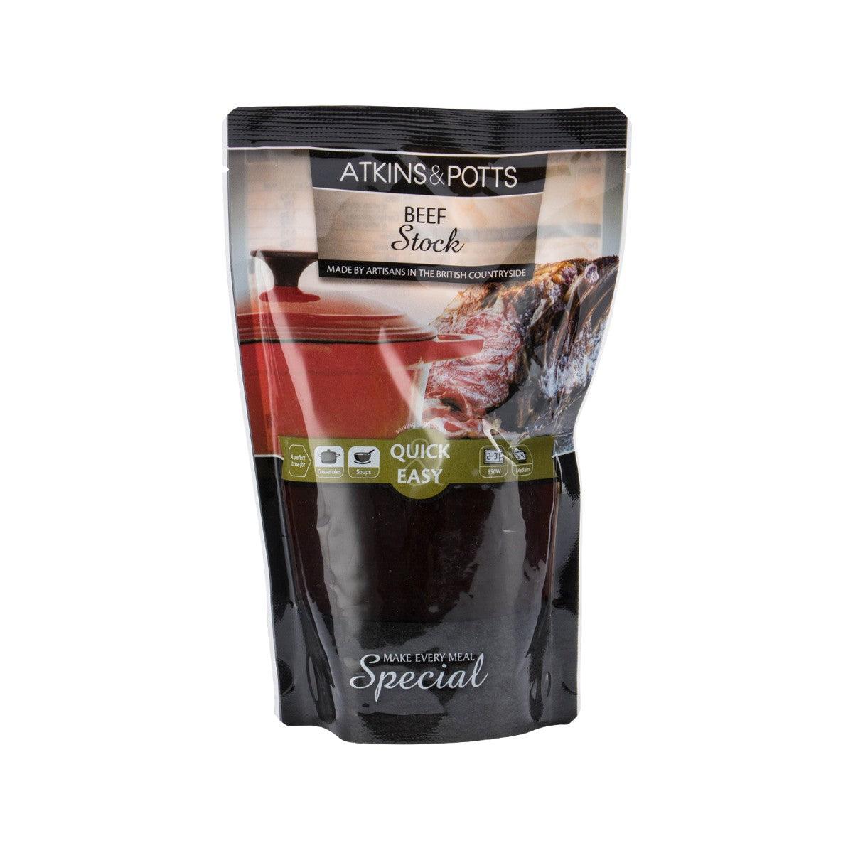 ATKINS & POTTS Beef Stock (350g)