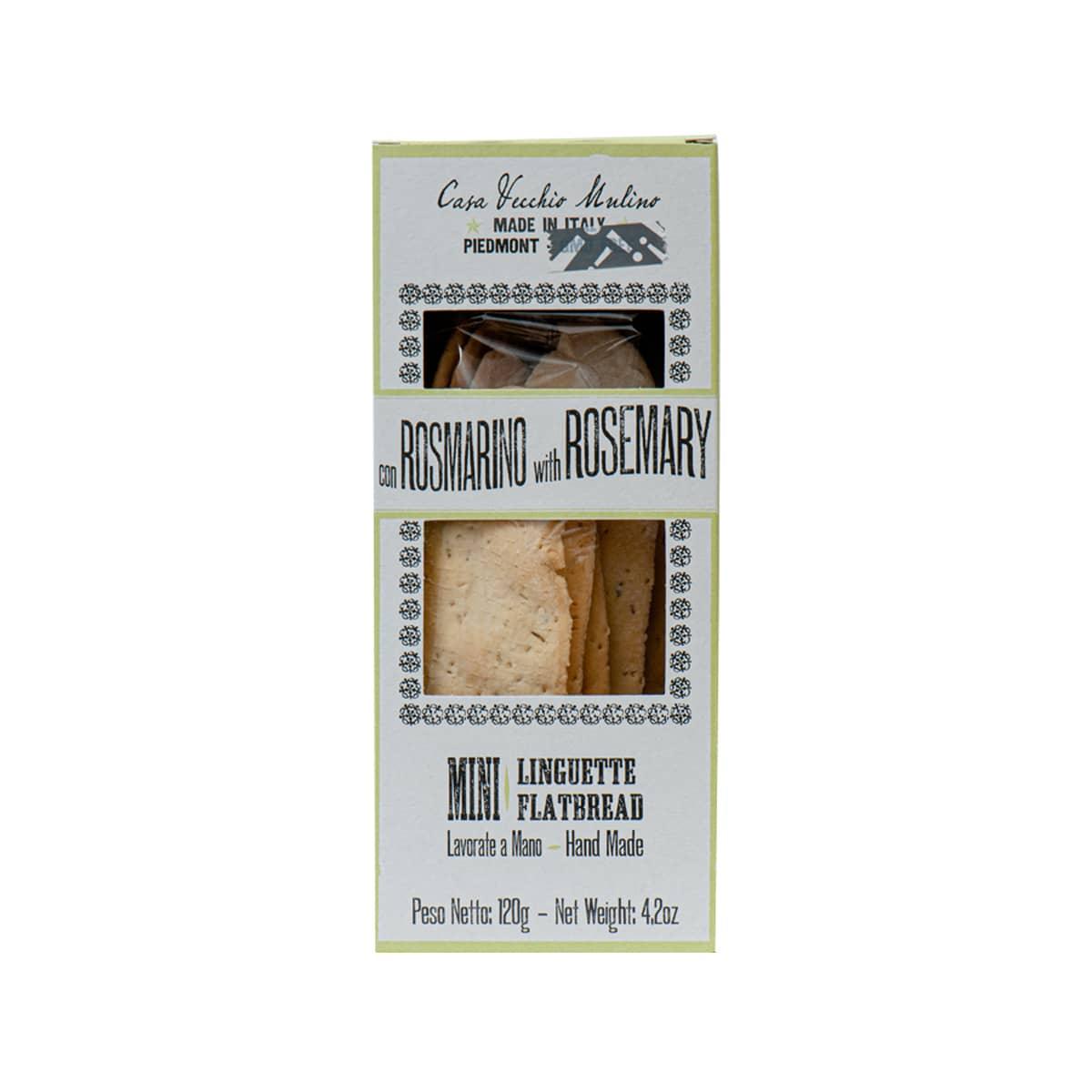 CASA VECCHIO MULINO Mini Linguette Flatbread - Rosemary (120g)