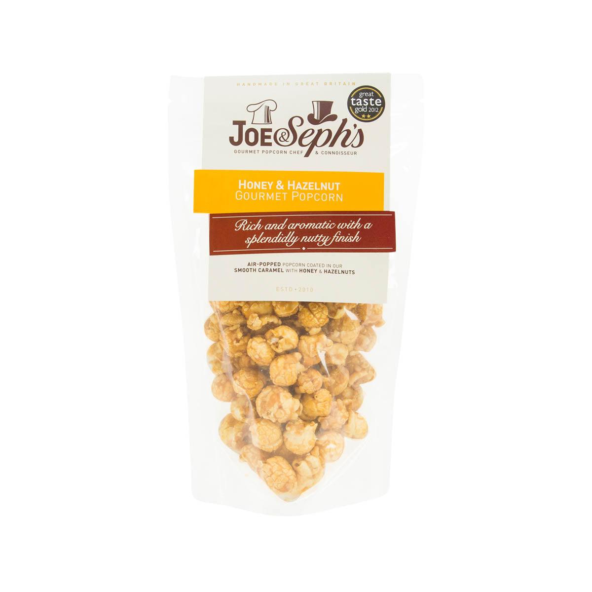 JOE & SEPH'S Popcorn with Caramel, Honey & Hazelnut (70g)