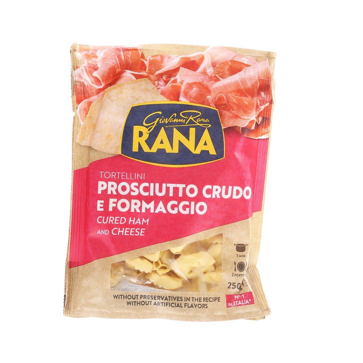 GIOVANNI RANA Tortellini with Parma Ham & Cheese (250g)