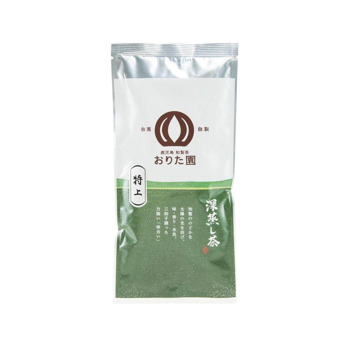 ORITAEN Premium Deep Steamed Chiran Green Tea (100g)