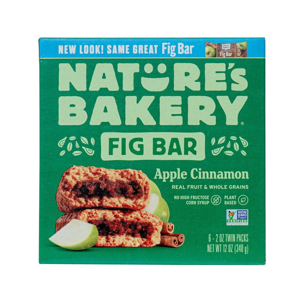 NATURE'S BAKERY Fig Bar - Apple Cinnamon (340g)