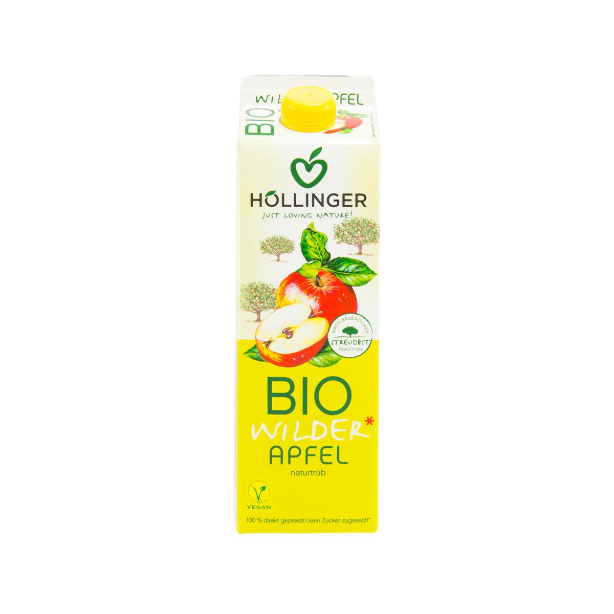 HOLLINGER Organic Cloudy Apple Juice (1L)