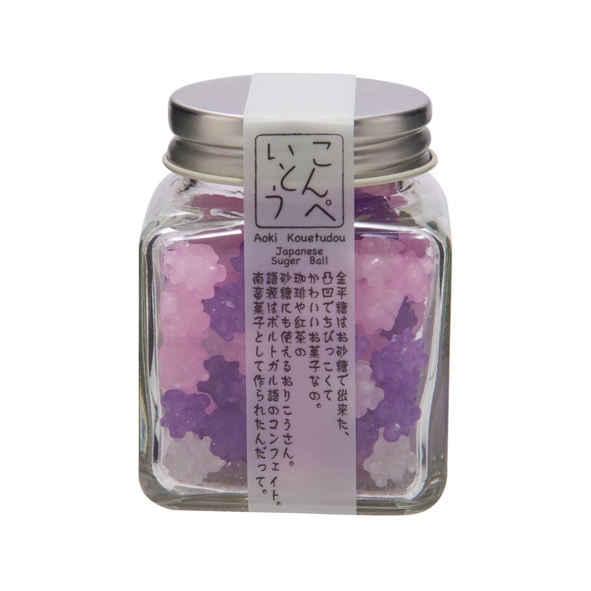 AOKIKOETSUDO Konpeito Candy - Wisteria Color (50g)