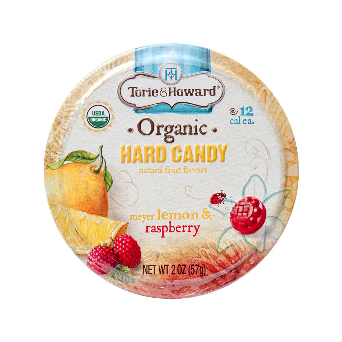 TORIE & HOWARD Organic Hard Candy - Meyer Lemon & Raspberry Flavor (57g) - city'super E-Shop