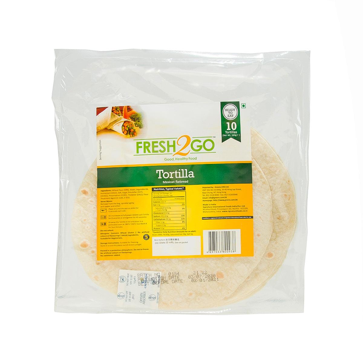 FRESH2GO Tortilla Mexican Flatbread (560g)