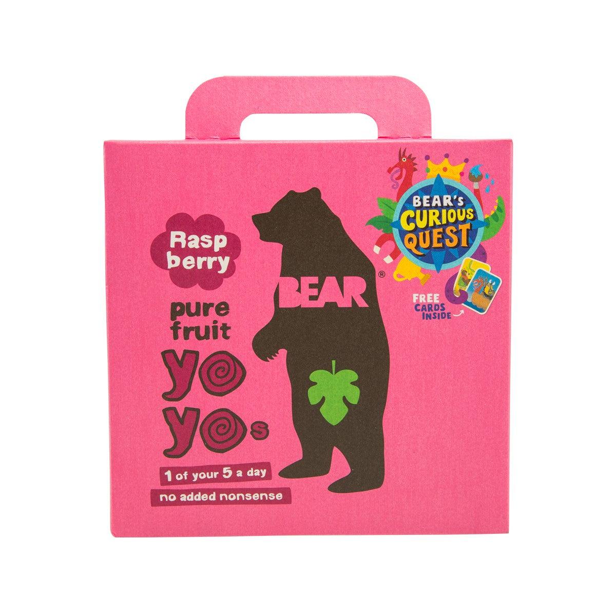BEAR Pure Fruit Yoyo Rolls - Raspberry (5 x 20g)