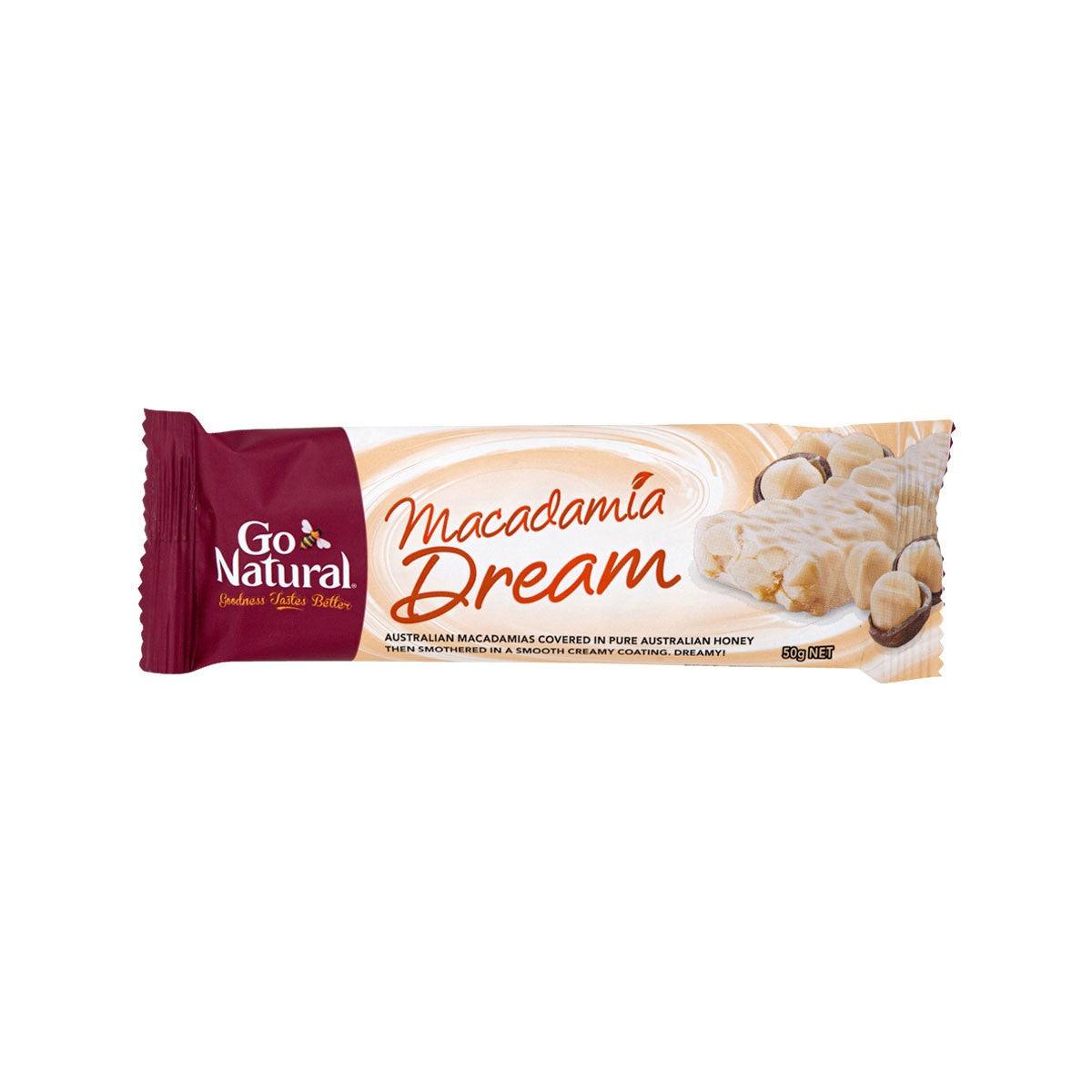 GO NATURAL Macadamia Dream Bar (50g)