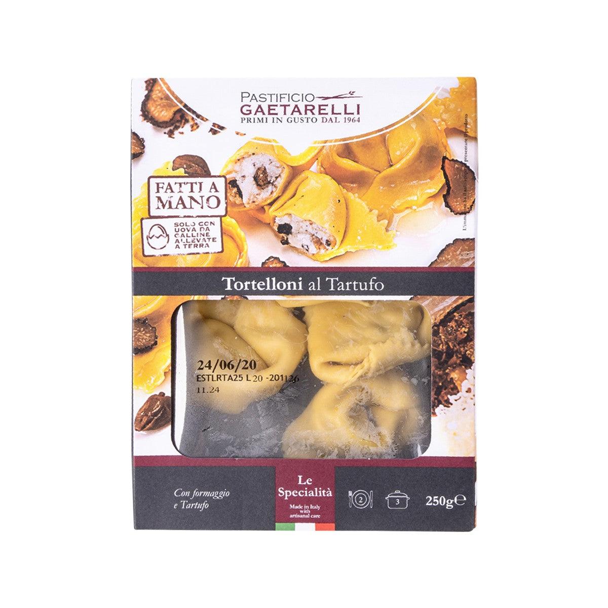 PASTIFICIO GAETARELLI Fresh Filled Egg Pasta - Truffle Tortelloni (250g)