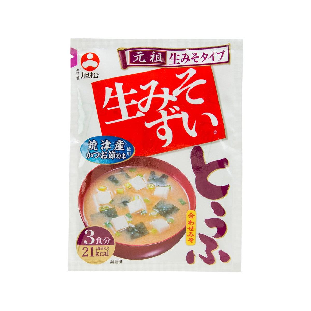 ASAHIMATSU Instant Miso Soup with Tofu (45g)