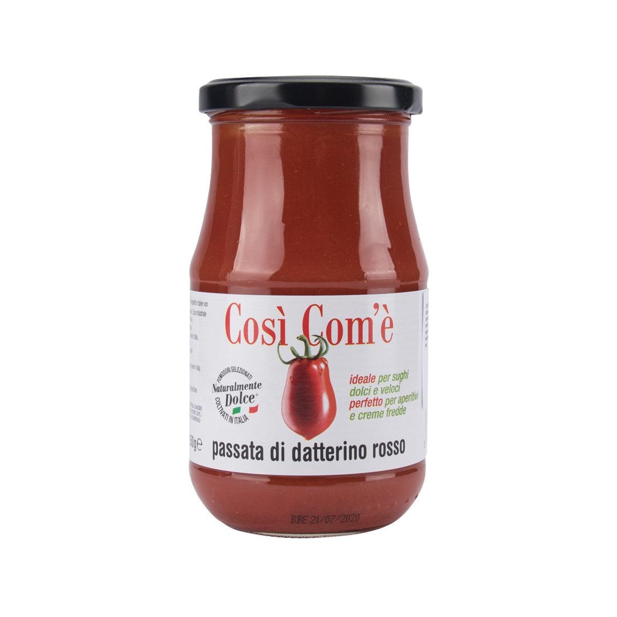 COSI COME Red Datterino Tomato Puree (350g)