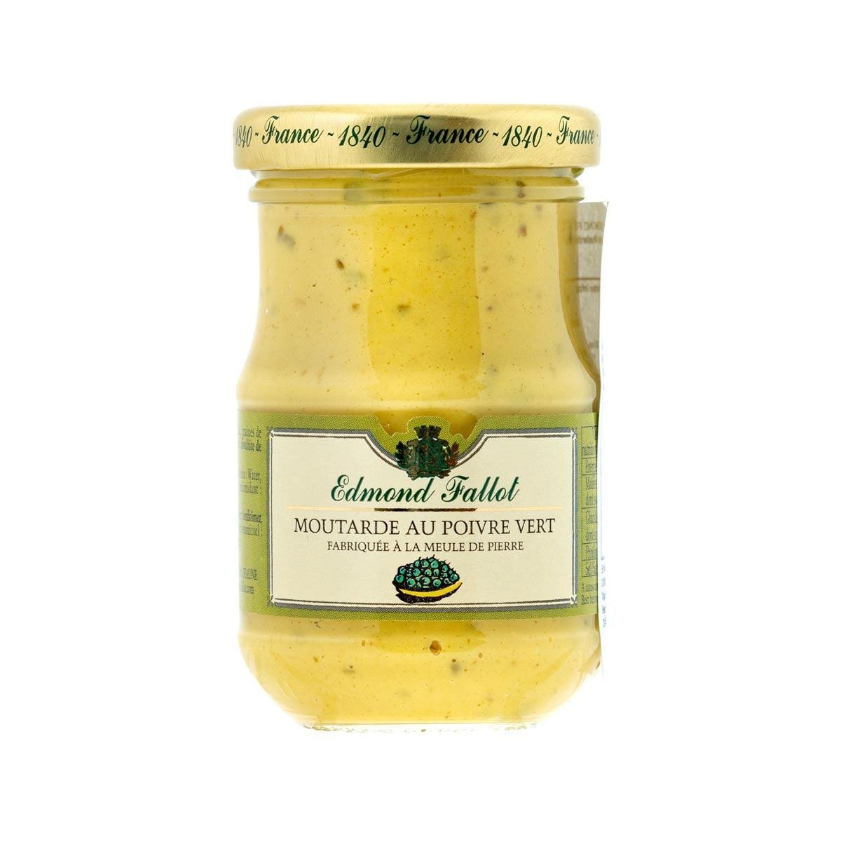 EDMOND FALLOT Green Peppercorn Dijon Mustard (105g)