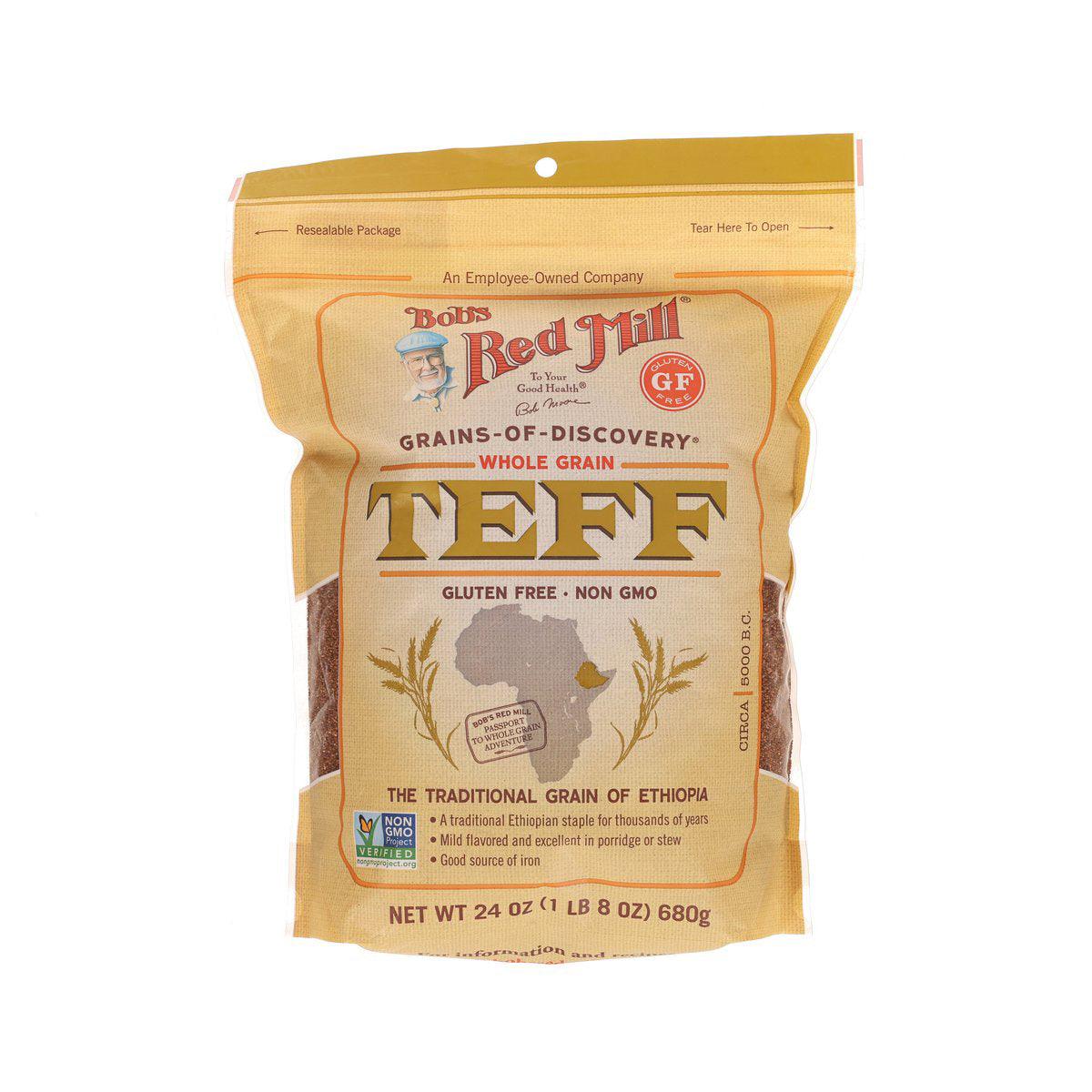 BOB'S RED MILL Gluten Free Whole Grain Teff (680g)