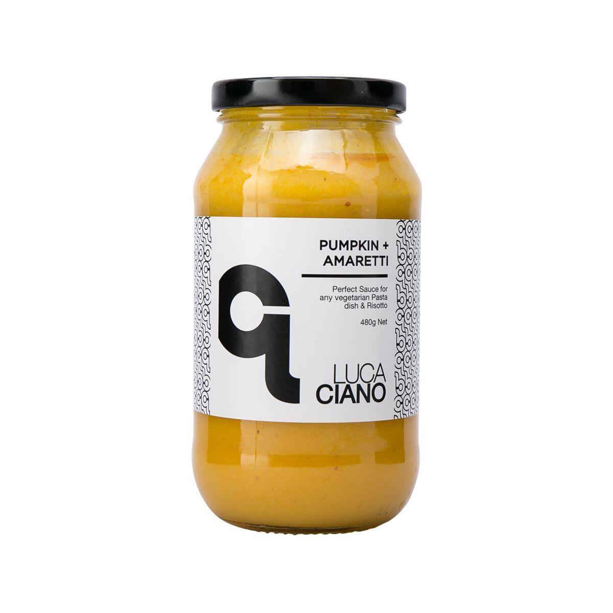 LUCA CIANO Pumpkin & Amaretti Sauce (480g)