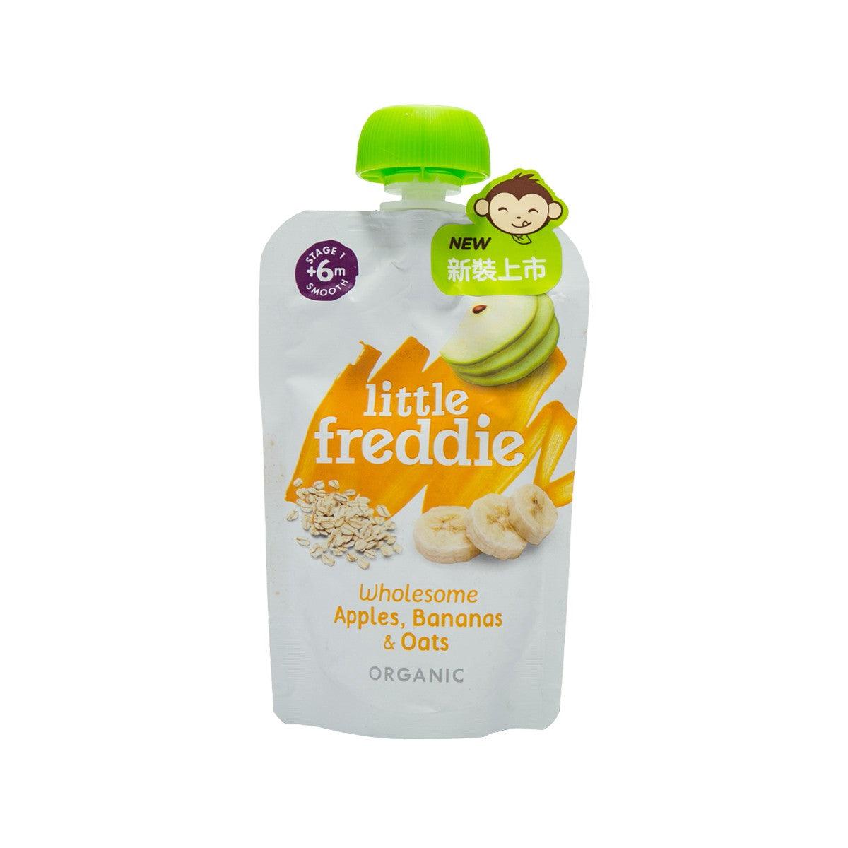 LITTLE FREDDIE Organic Apples, Bananas & Oats (100g)