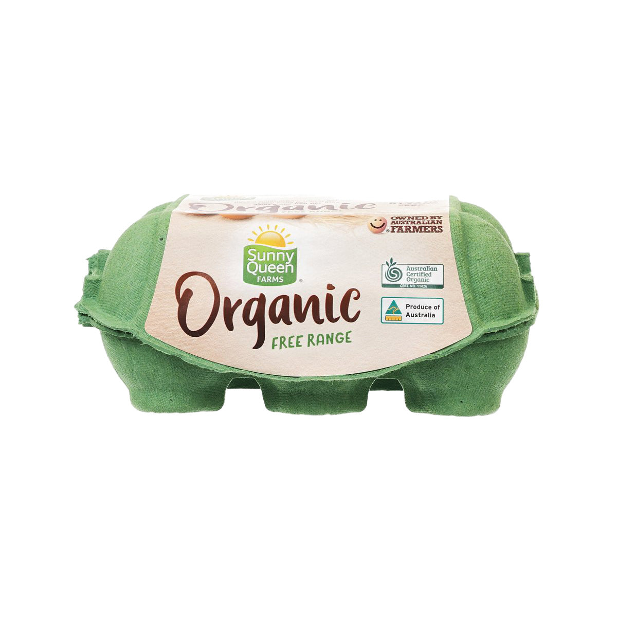 SUNNY QUEEN Organic Free Range Egg - Large (6pcs)